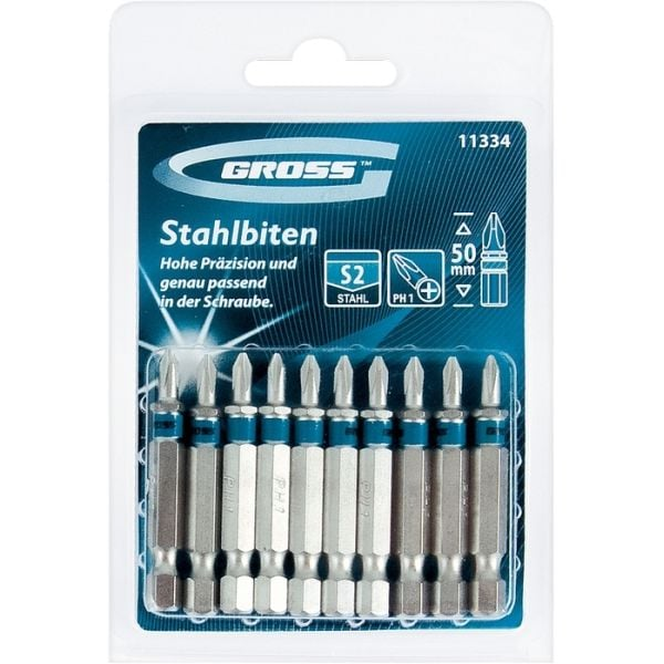 БИТОВЕ-PZ3 x 50mm К-Т 10бр. GROSS @