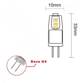 КРУШКА-ЛЕД 12V G4 1.5W=10W 6500K VELAMP LB915-65K @