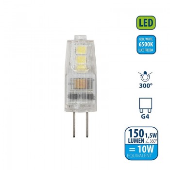 КРУШКА-ЛЕД 12V G4 1.5W=10W 6500K VELAMP LB915-65K @