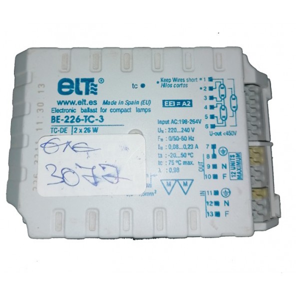 БАЛАСТ-ЕЛЕК. 2х26 W PLC @