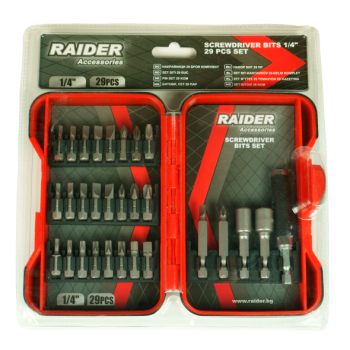 НАКРАЙНИЦИ-1/4" 29 бр. К-Т Raider @