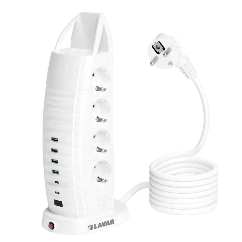 РАЗКЛ.-LAVAR 8-ЦА 2М.ЗАЩИТА И USB DB820 @