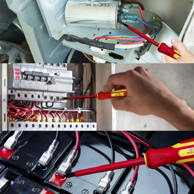 ОТВЕРТКИ-КОМПЛ. 1000 V ИЗОЛ. ПРОФ. 7 бр. CF170 VELAMP@